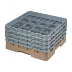 Cambro Gläserspülkorb Beige Mit 36 Fächern Max Glashöhe 17,4cm. Dieser Gläserspülkorb Bietet -Cambro Gastro Küchen Angebot Store 09227647 9394 47b9 8376 4f64044757b7 5