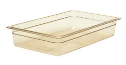 Cambro H-PAN™ Hitzebeständige Gastronorm GN-Behälter GN1/3-100, Bernstein, 6 Stück Im Karton - 34HP150 -Cambro Gastro Küchen Angebot Store 0b755c1e 7d34 44e5 b789 0bf7d59649d9