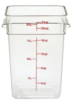 Cambro CamSquare® Camwear® Vorratsbehälter Deckel Für 11,4, 17,2 Und 20,8 L, 6 Stück Im Karton - SFC12453 9 Cambro CamSquare® Camwear® Vorratsbehälter Deckel Für 11,4, 17,2 Und 20,8 L, 6 Stück Im Karton - SFC12453 -Cambro Gastro Küchen Angebot Store 138ab487 cfdd 4aa9 aa23 5da70a4911a2 14