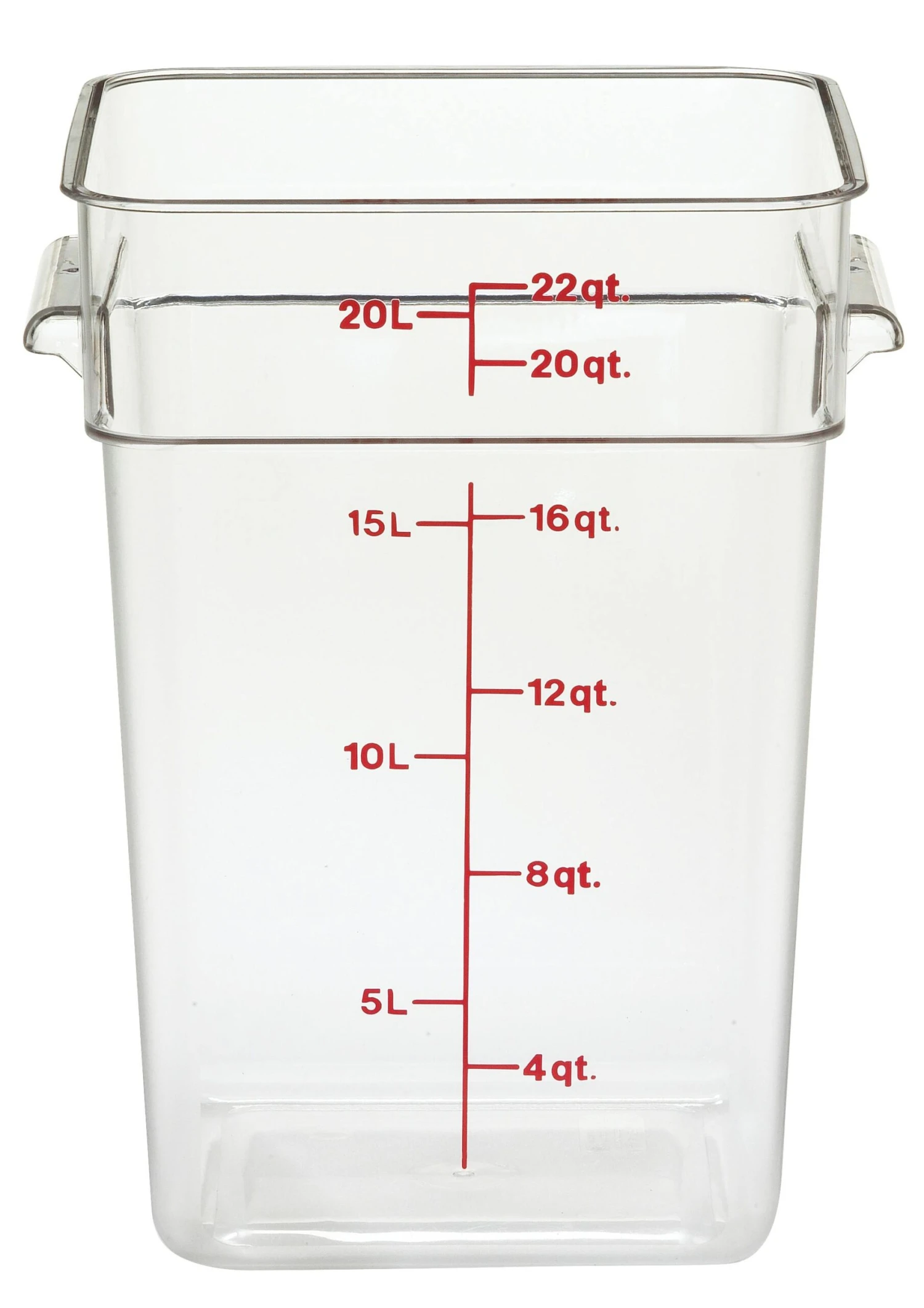 Cambro CamSquare® Camwear® Vorratsbehälter Deckel Für 11,4, 17,2 Und 20,8 L, 6 Stück Im Karton - SFC12453 3 Cambro CamSquare® Camwear® Vorratsbehälter Deckel Für 11,4, 17,2 Und 20,8 L, 6 Stück Im Karton - SFC12453 – Bild 3