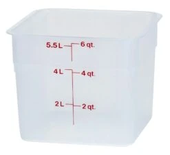 Cambro CamSquare® Camwear® Vorratsbehälter Deckel Für 11,4, 17,2 Und 20,8 L, 6 Stück Im Karton - SFC12453 13 Cambro CamSquare® Camwear® Vorratsbehälter Deckel Für 11,4, 17,2 Und 20,8 L, 6 Stück Im Karton - SFC12453 -Cambro Gastro Küchen Angebot Store 310175e8 d4be 49c1 8af6 199a246de1ef 5