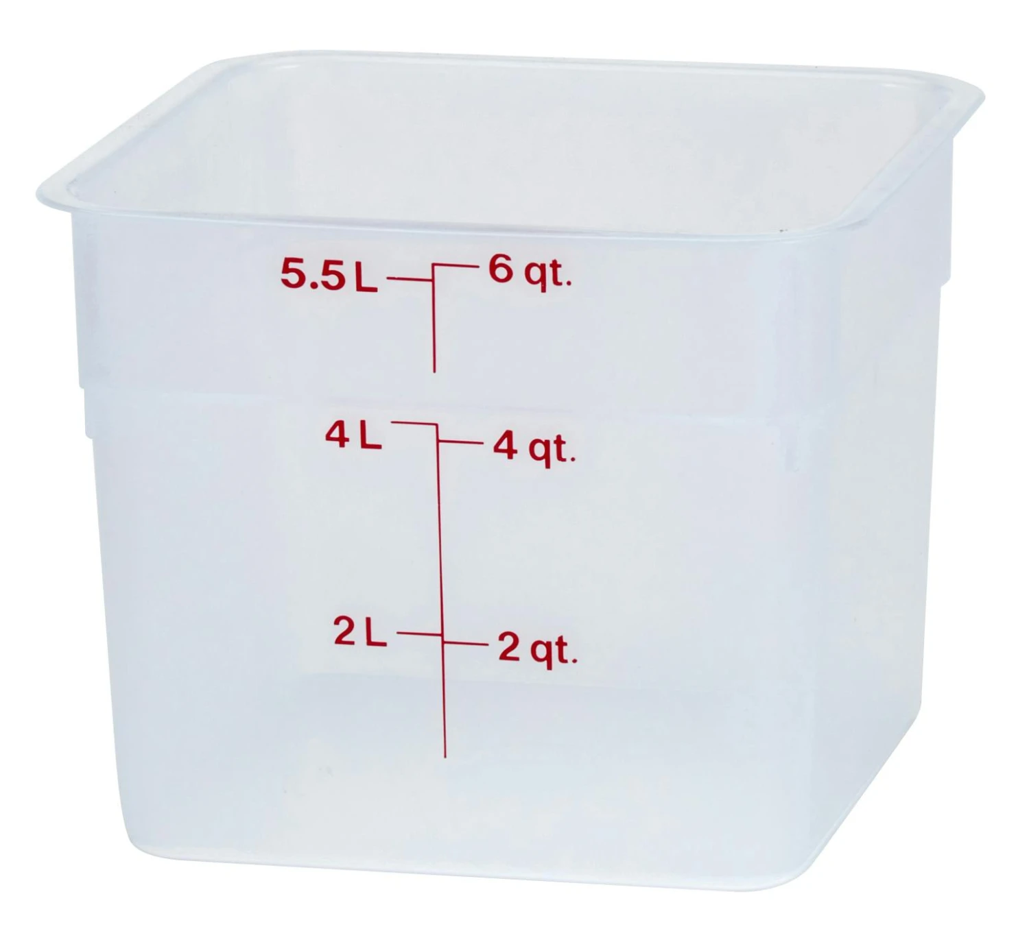 Cambro CamSquare® Camwear® Vorratsbehälter Deckel Für 11,4, 17,2 Und 20,8 L, 6 Stück Im Karton - SFC12453 7 Cambro CamSquare® Camwear® Vorratsbehälter Deckel Für 11,4, 17,2 Und 20,8 L, 6 Stück Im Karton - SFC12453 – Bild 7