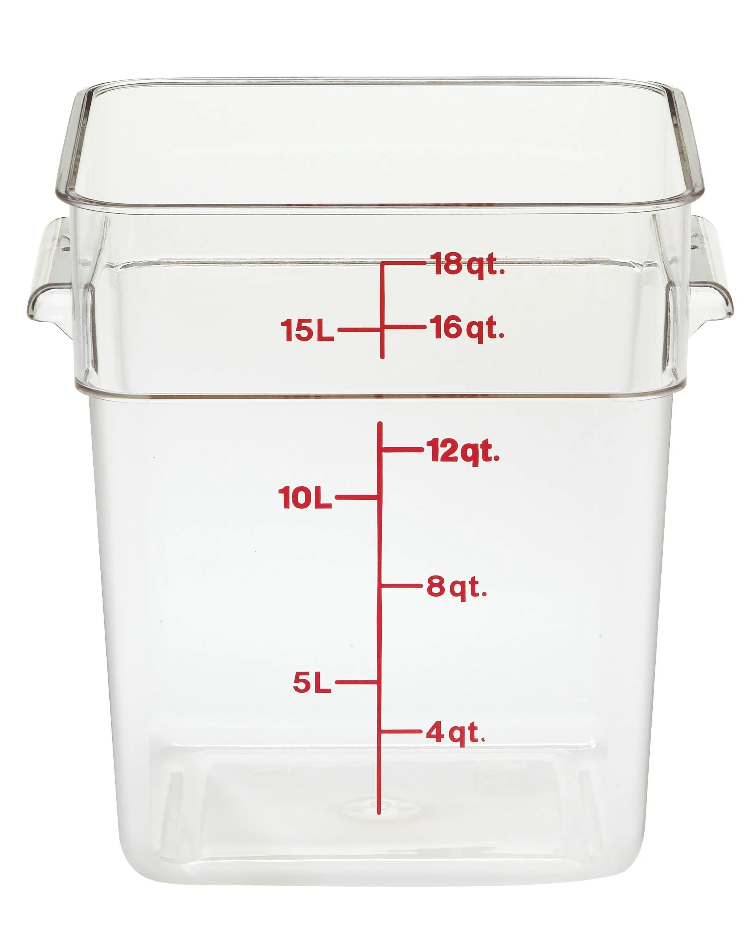 Cambro CamSquare® Camwear® Vorratsbehälter Deckel Für 11,4, 17,2 Und 20,8 L, 6 Stück Im Karton - SFC12453 4 Cambro CamSquare® Camwear® Vorratsbehälter Deckel Für 11,4, 17,2 Und 20,8 L, 6 Stück Im Karton - SFC12453 – Bild 4