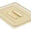Cambro H-PAN™ Hitzebeständige Gastronorm GN-Behälter Flachdeckel Mit Griff GN 1/2, Bernstein, 6 Stück Im Karton - 20HPCH150