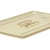 Cambro H-PAN™ Hitzebeständige Gastronorm GN-Behälter Flachdeckel Mit Griff GN 1/1, Bernstein, 6 Stück Im Karton - 10HPCH150