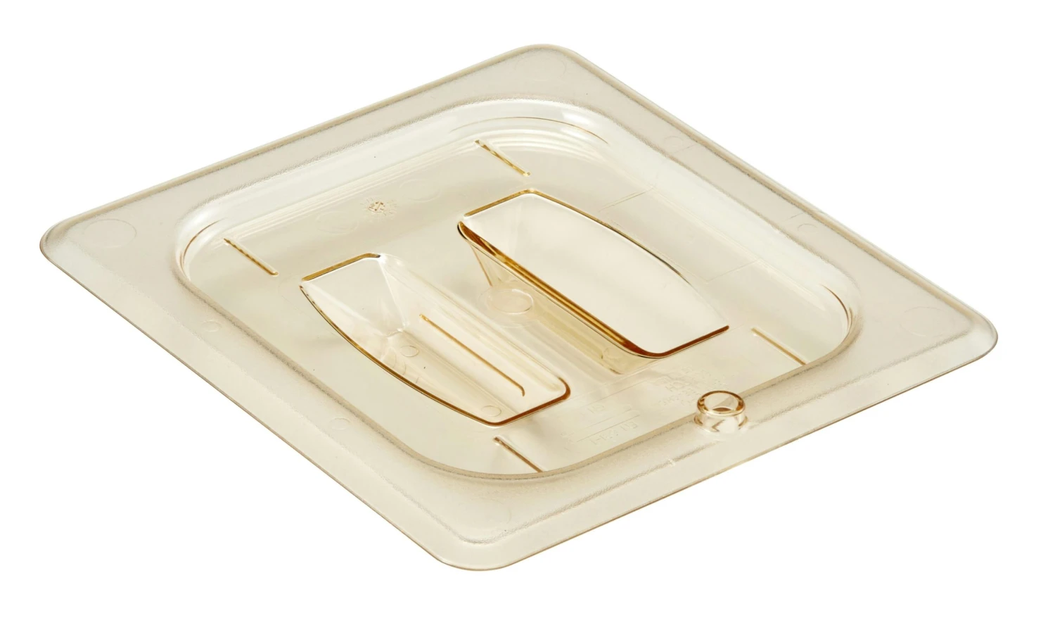 Cambro H-PAN™ Hitzebeständige Gastronorm GN-Behälter Flachdeckel Mit Griff GN 1/2, Bernstein, 6 Stück Im Karton - 20HPCH150 2 Cambro H-PAN™ Hitzebeständige Gastronorm GN-Behälter Flachdeckel Mit Griff GN 1/2, Bernstein, 6 Stück Im Karton - 20HPCH150 – Bild 2