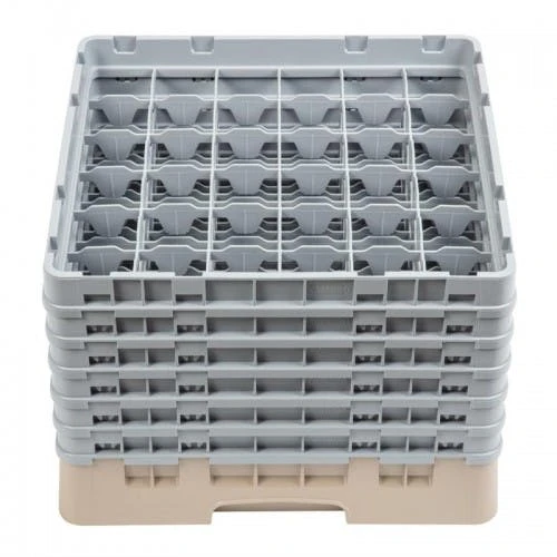 Cambro Gläserspülkorb Beige Mit 49 Fächern Max Glashöhe 29,8cm. Dieser Gläserspülkorb Bietet 3 Cambro Gläserspülkorb Beige Mit 49 Fächern Max Glashöhe 29,8cm. Dieser Gläserspülkorb Bietet – Bild 3